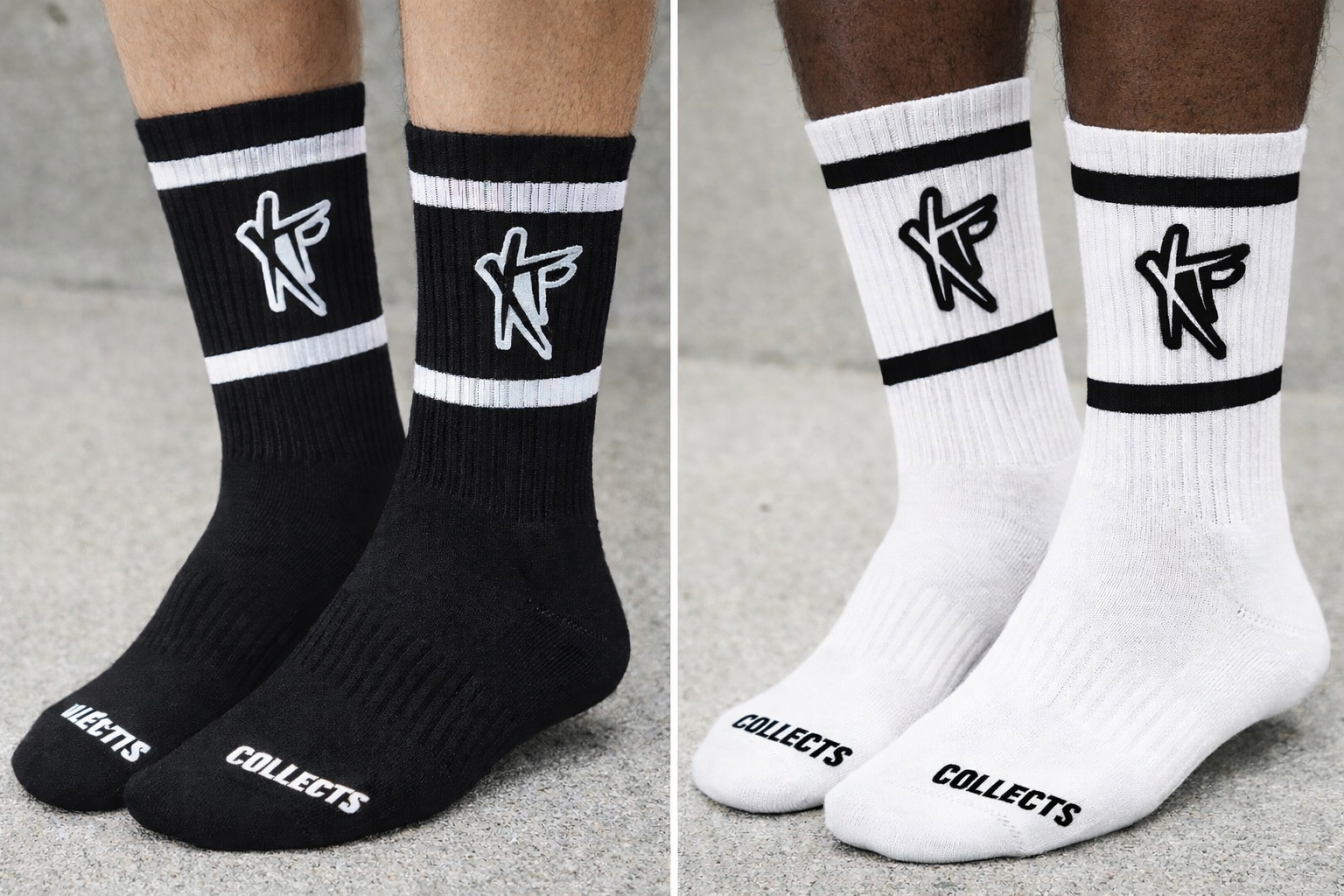 XTC JACQUARD CREW SOCKS