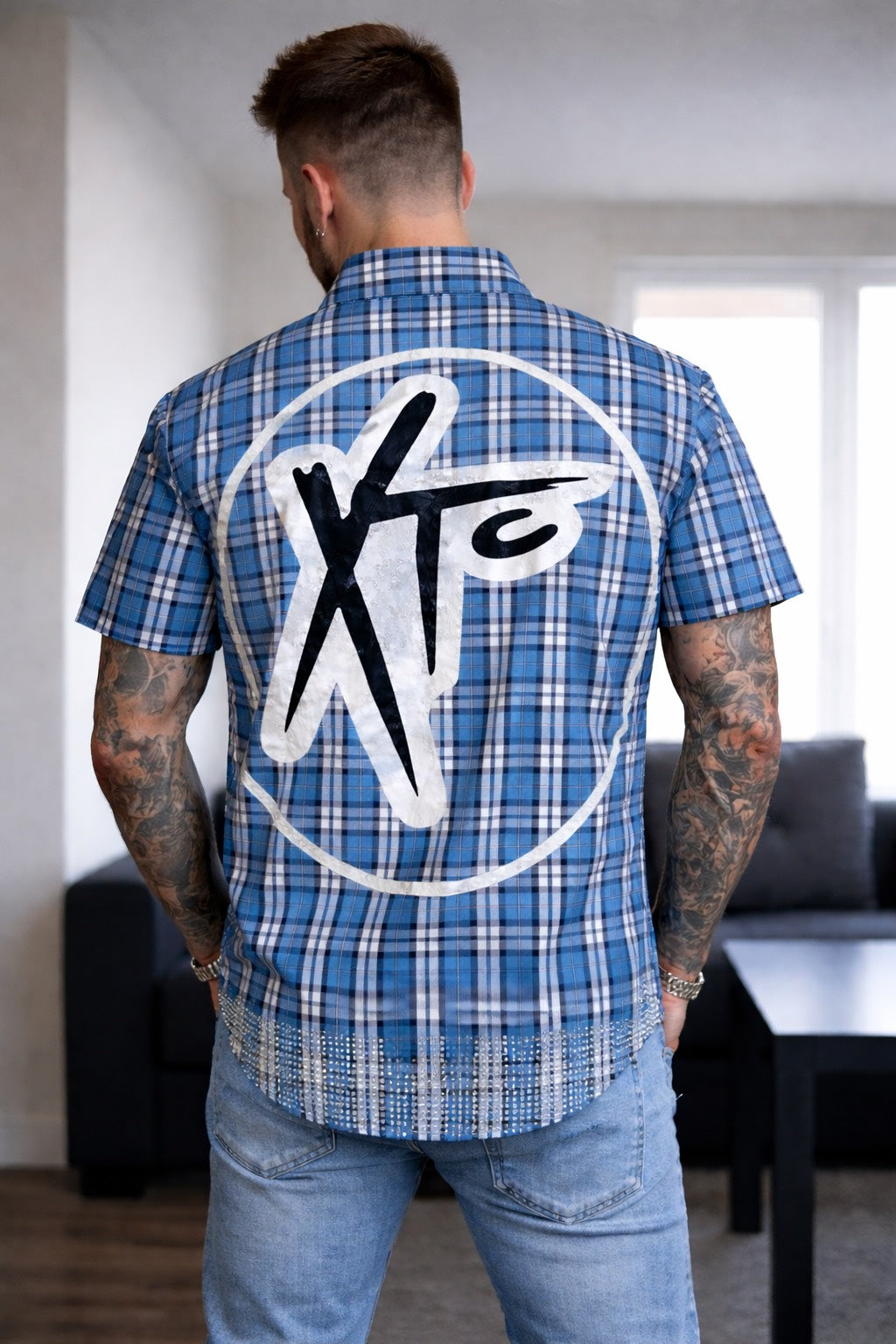XTC Flannel"Blue"